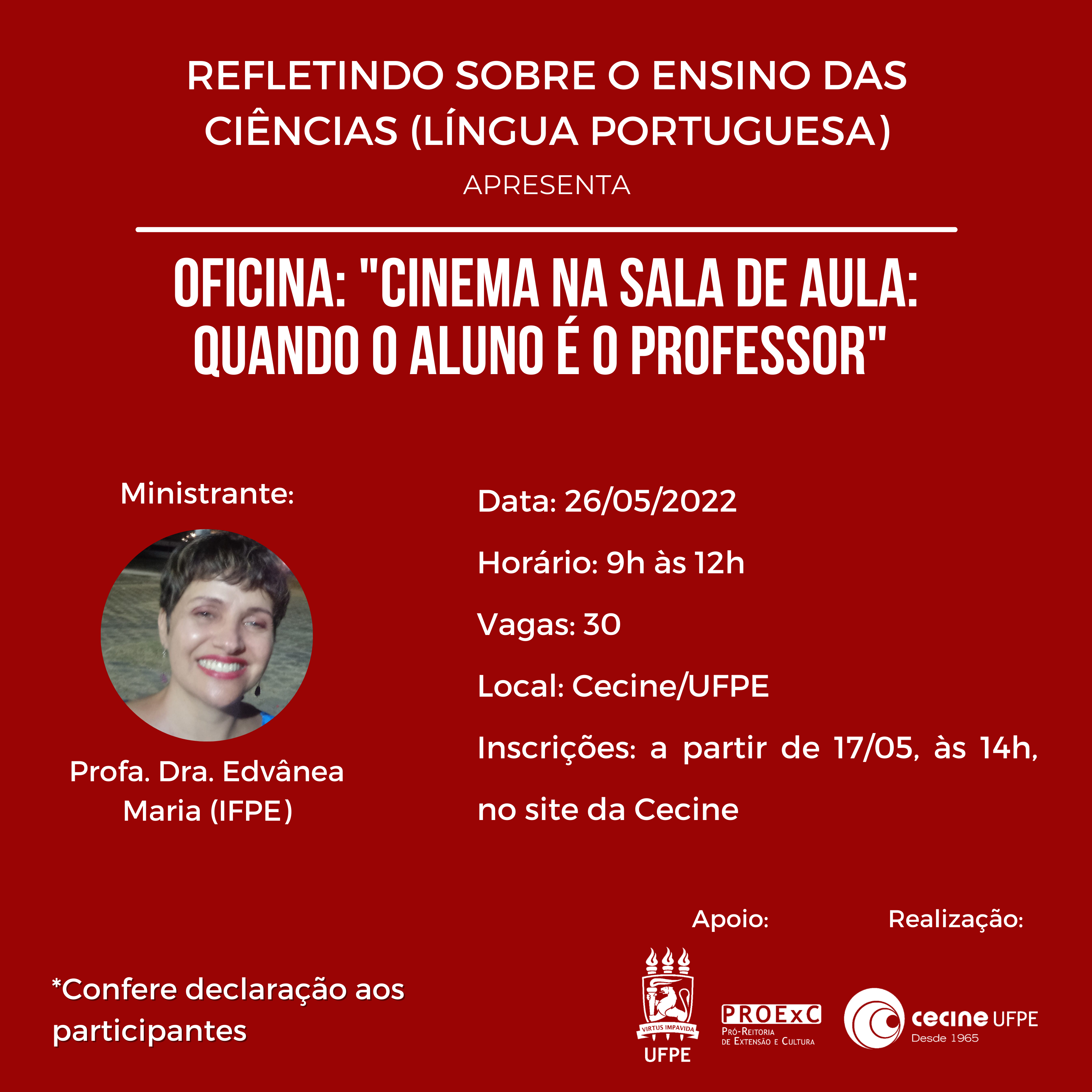 O cinema na sala de aula