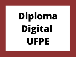 Imagem com a frase Diploma Digital UFPE