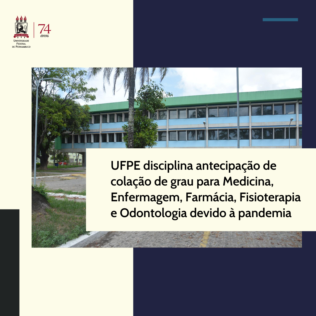 FARMÁCIA (UFPE - CAMPUS UNIVERSITÁRIO CIDADE DO RECIFE)