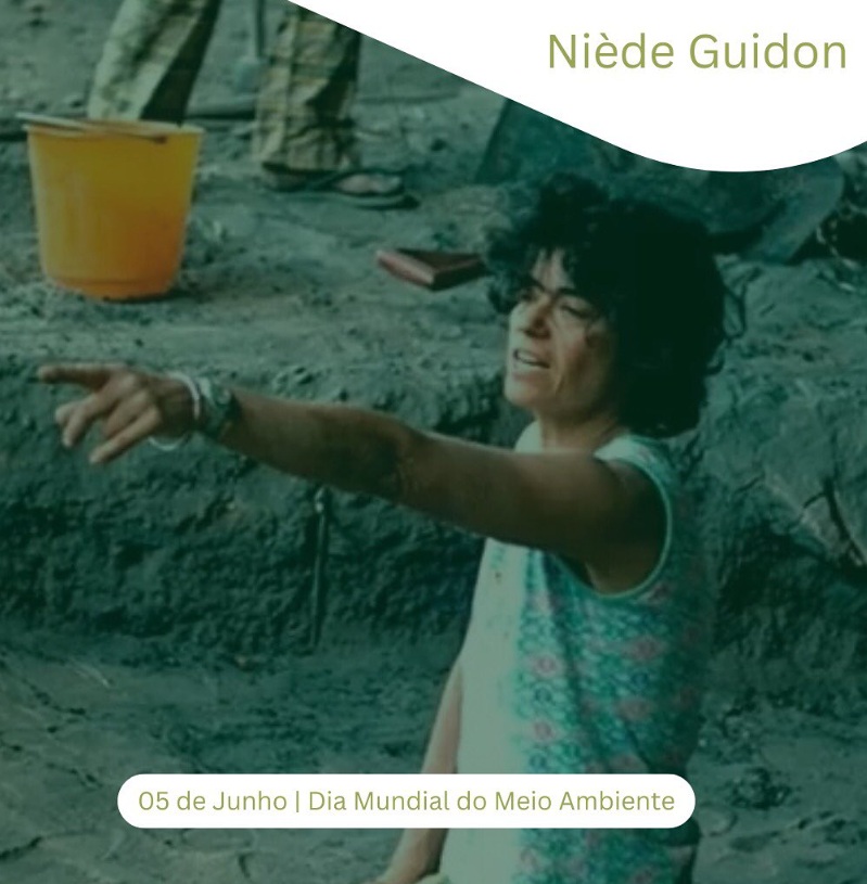 Niède Guidon em campo, homenageada pelo Grupo Nexus UFPE