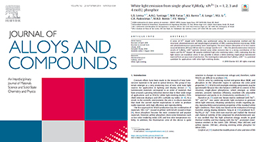New paper by Barros and researchers at the UFRN