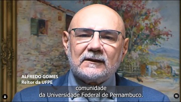 Reitor Alfredo Gomes fala sobre novo corte no orçamento da instituição