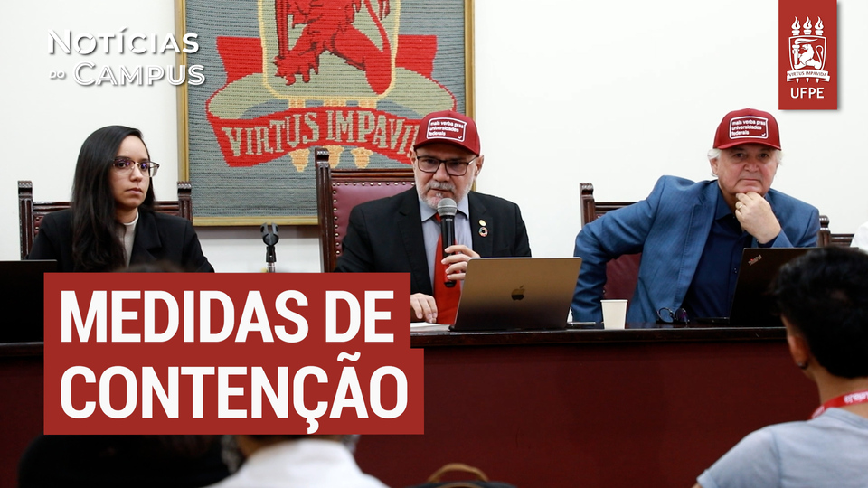 UFPE anuncia cortes de despesas para enfrentar restrições orçamentárias