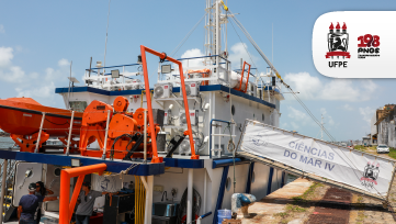 UFPE participa de expedição científica inédita que estudará efeitos das bacias hidrográficas brasileiras no Atlântico