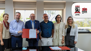 UFPE firma acordo de cooperação internacional com a Universidade de Belgrado