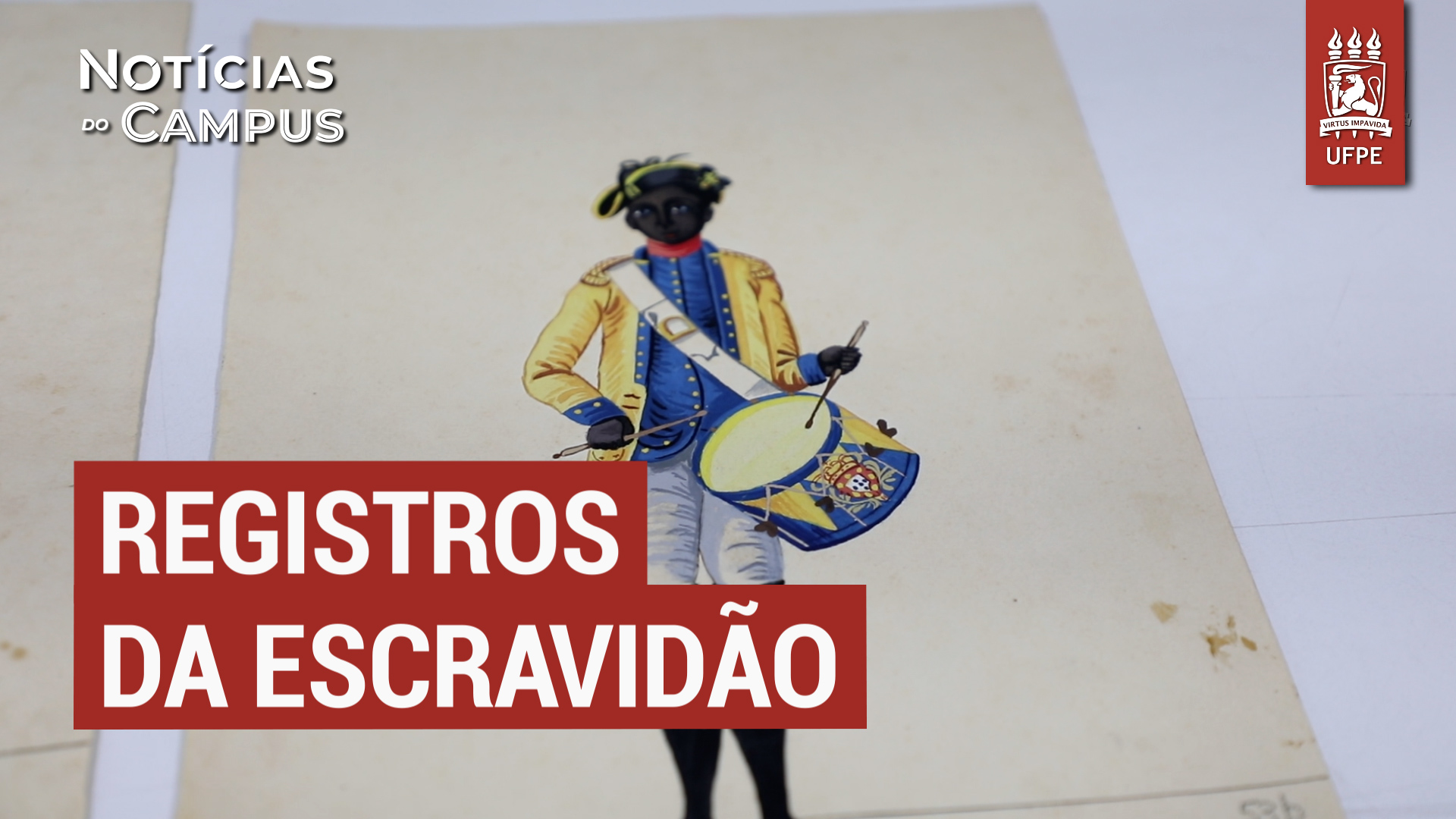 Laboratório da UFPE registra história da escravidão no Brasil