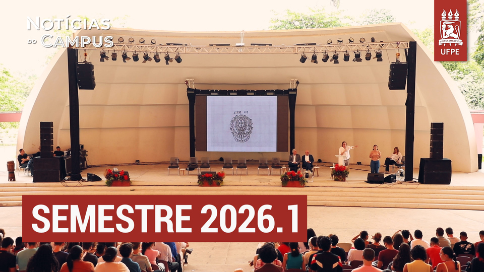 Estudantes da UFPE são acolhidos para o início do ano letivo de 2026