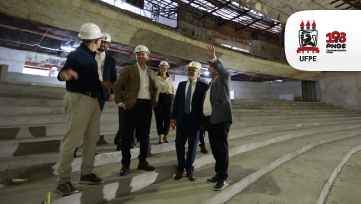UFPE recebe comitiva do MEC para inaugurações e vistorias de obras do Novo PAC